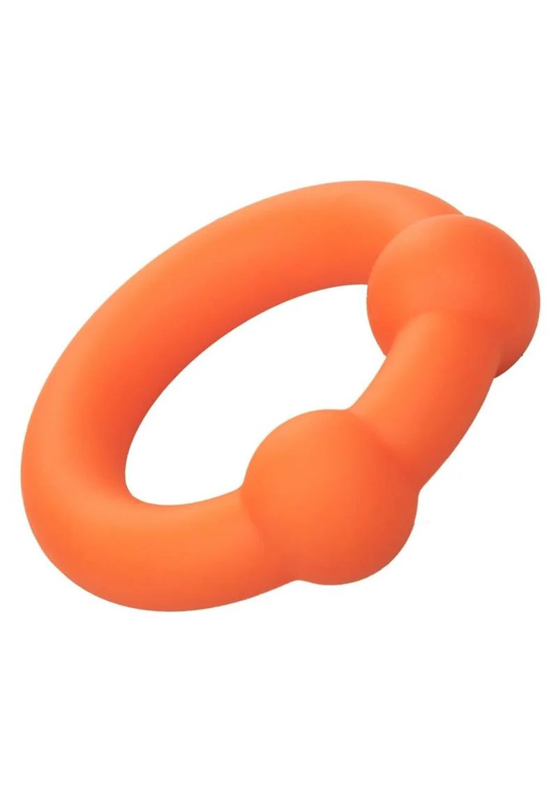 CalExotics Alpha Liquid Silicone Dual Ball Ring - Image 3