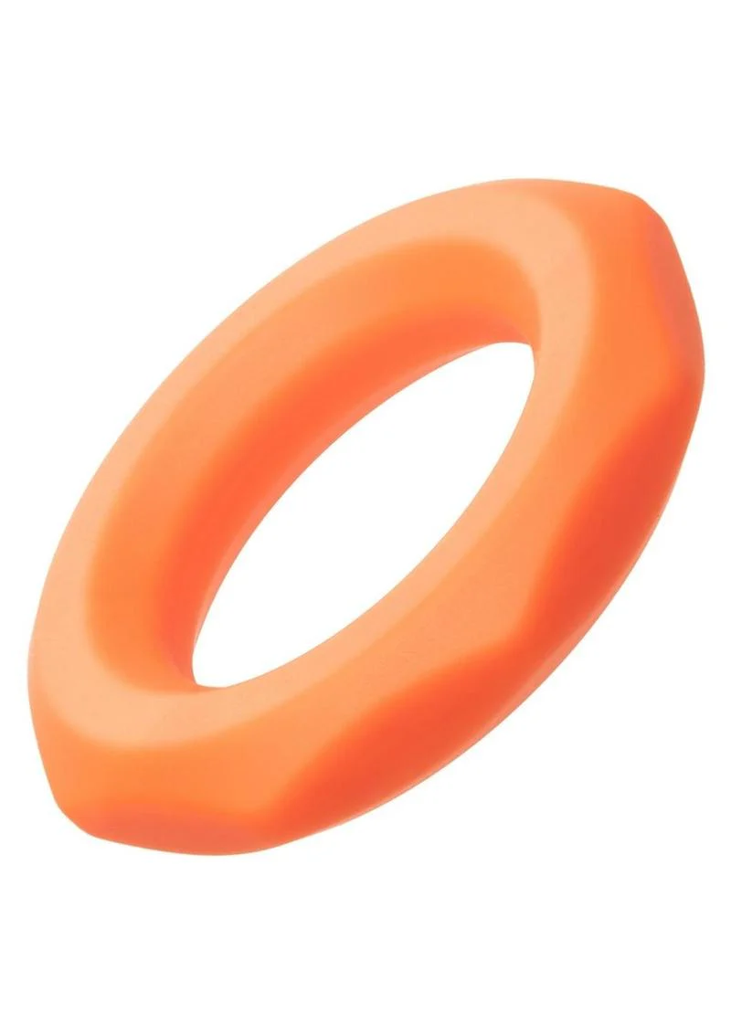 CalExotics Alpha Liquid Silicone Sexagon Ring - Image 2