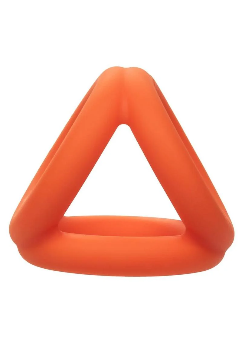 CalExotics Alpha Liquid Silicone Tri-Ring - Image 3