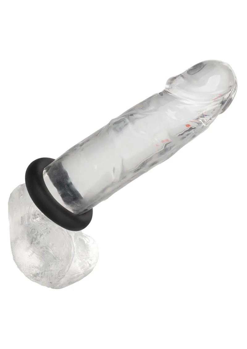 CalExotics Alpha Silicone Prolong Cock Ring - Image 3
