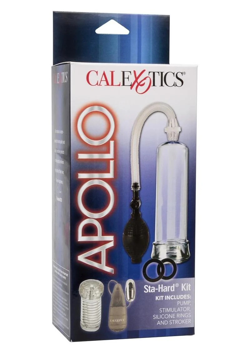 CALEXOTICS Apollo Sta-Hard Kit Comprehensive Penis Pump - Image 4