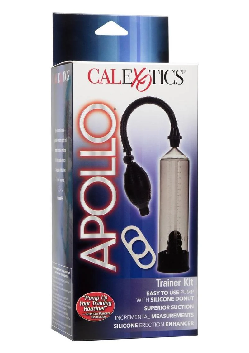 CALEXOTICS Apollo Trainer Kit Easy-to-Use Silicone Penis Pump - Image 4