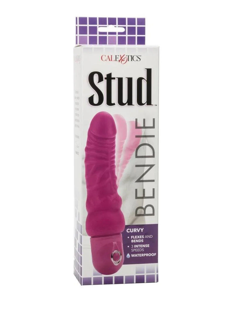 CalExotics Bendie Stud Curvy Vibrator with 3 Intense Speeds - Image 5