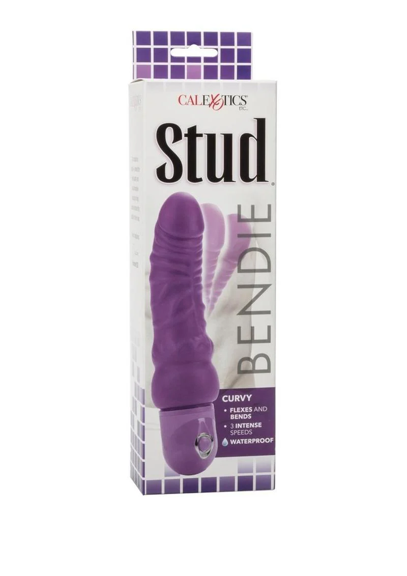 CalExotics Bendie Stud Curvy Vibrator with 3 Intense Speeds - Image 7