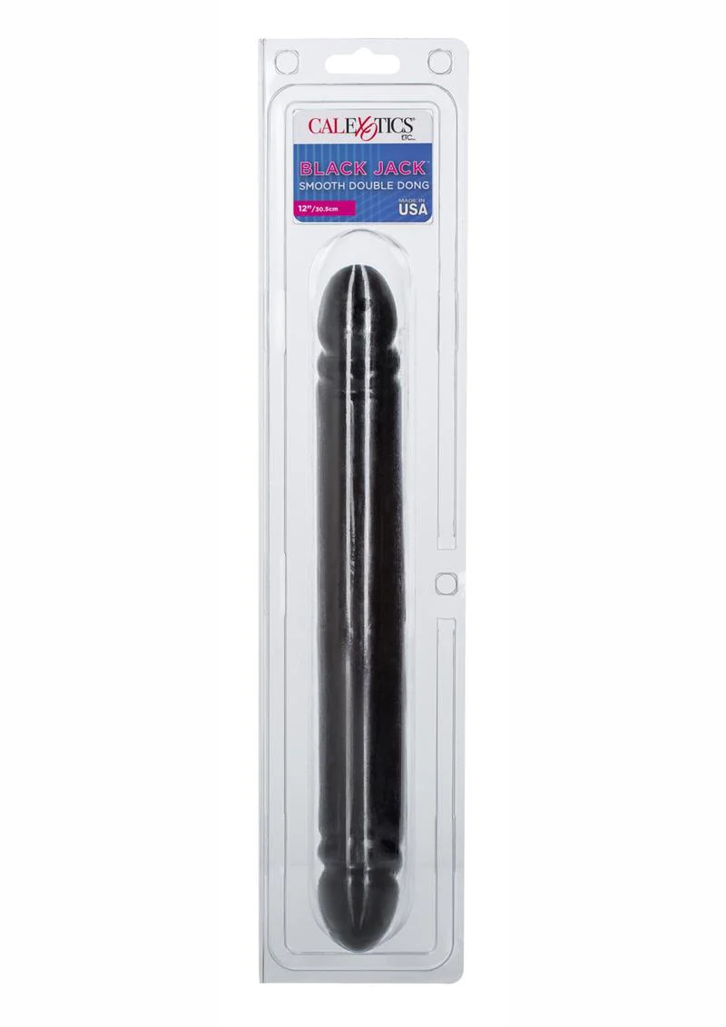 CalExotics Black Jack Smooth Double Dong - Image 4