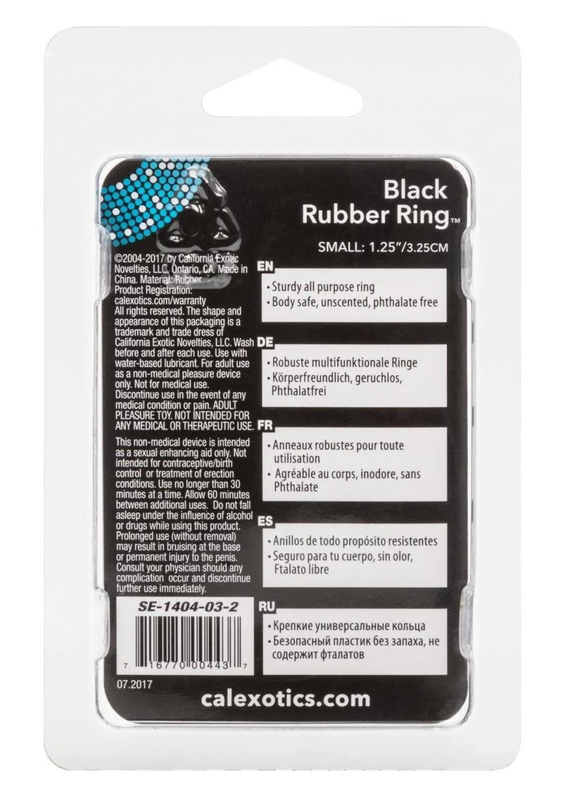 CalExotics Black Rubber Ring Sturdy - Image 3