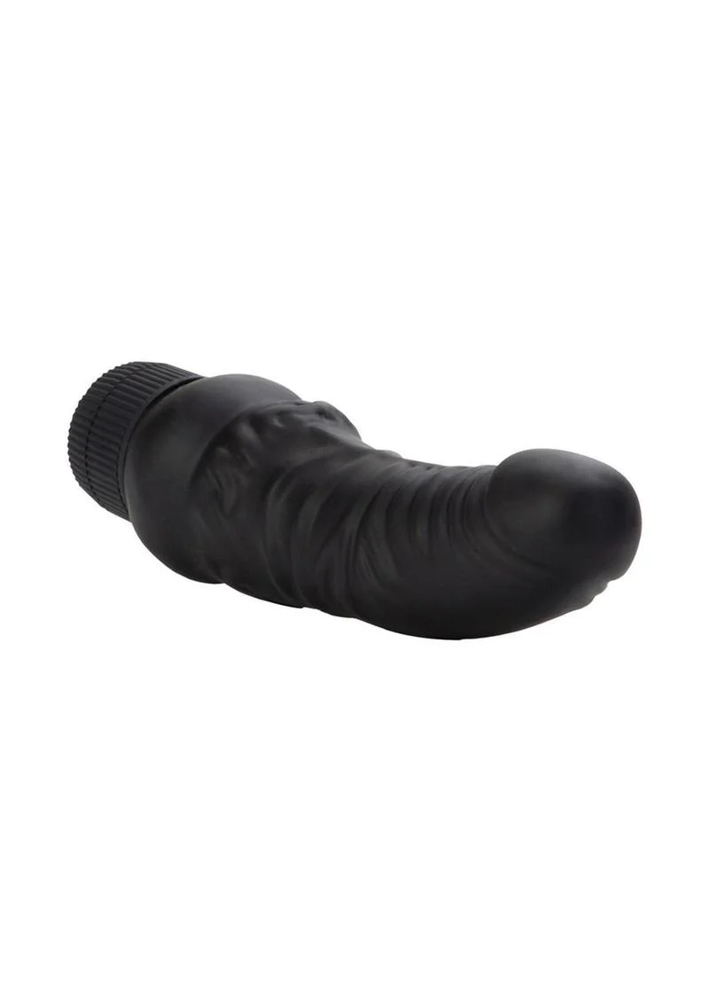 CalExotics Black Velvet Veined Dong Waterproof Vibrator - Image 2