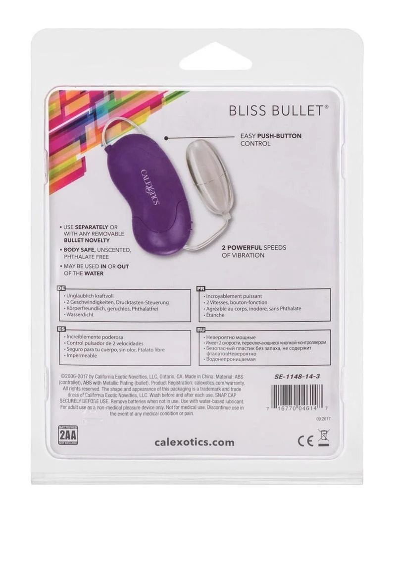 Calexotics Bliss Bullet Vibrator with Wired Remote Control - Image 5