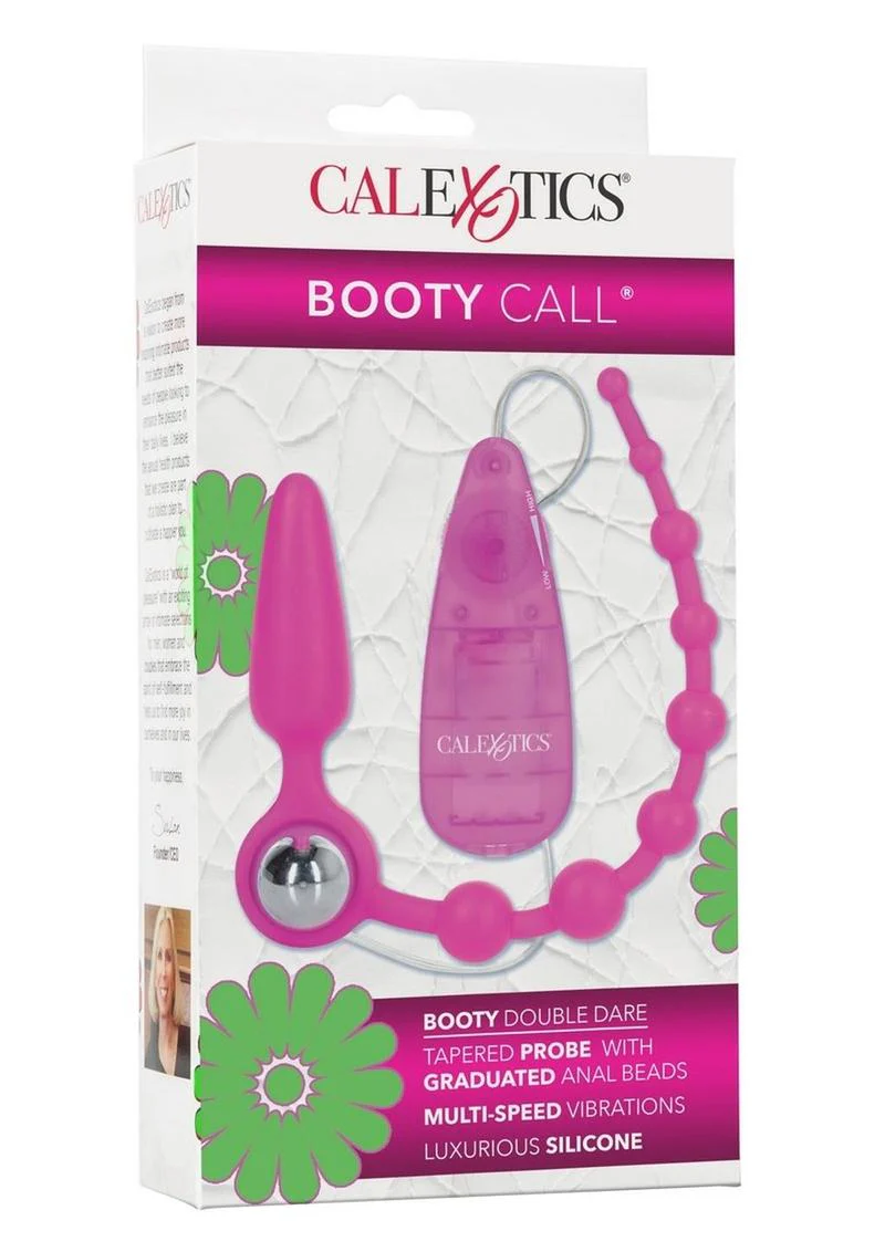 CalExotics Booty Call Double Dare Vibrating Butt Plug - Image 7