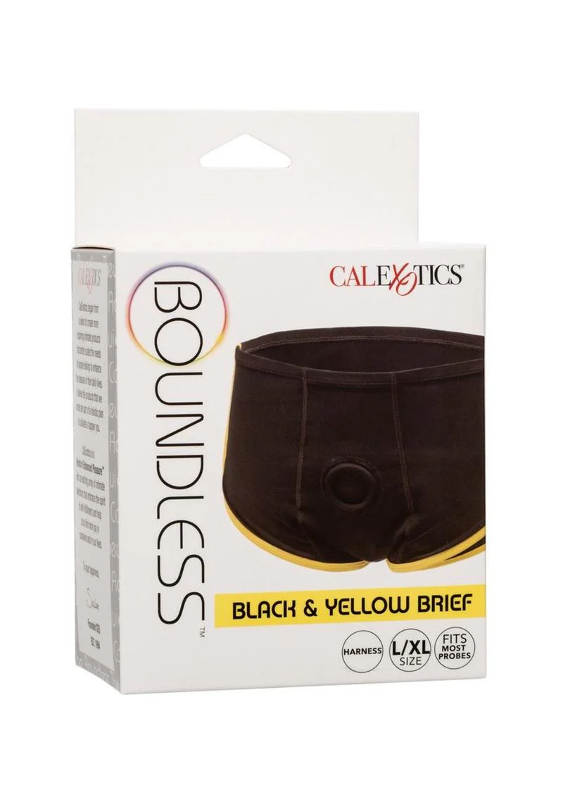 CalExotics Boundless Black And Yellow Brief Harness - Image 7