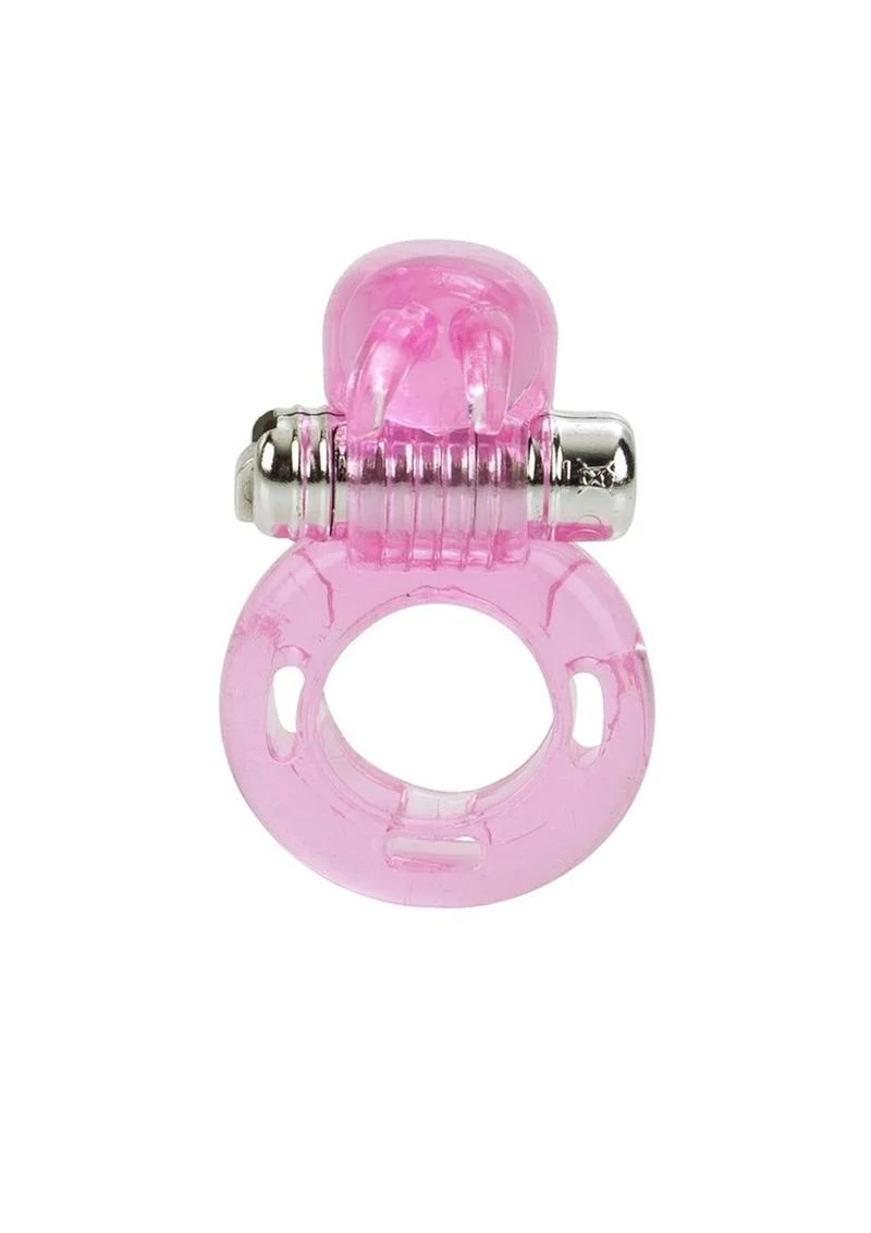 CalExotics Bunny Enhancer Vibrating Cock Ring - Image 2