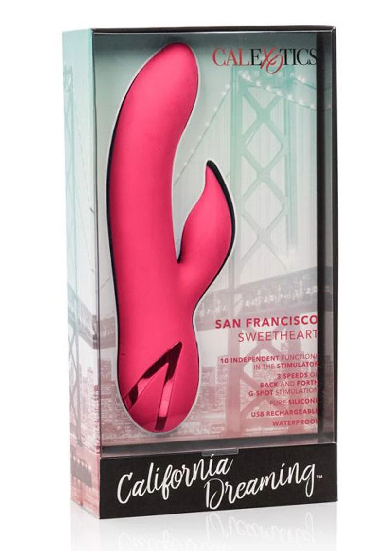 CalExotics California Dreaming San Francisco Sweetheart Rabbit Vibrator - Image 4