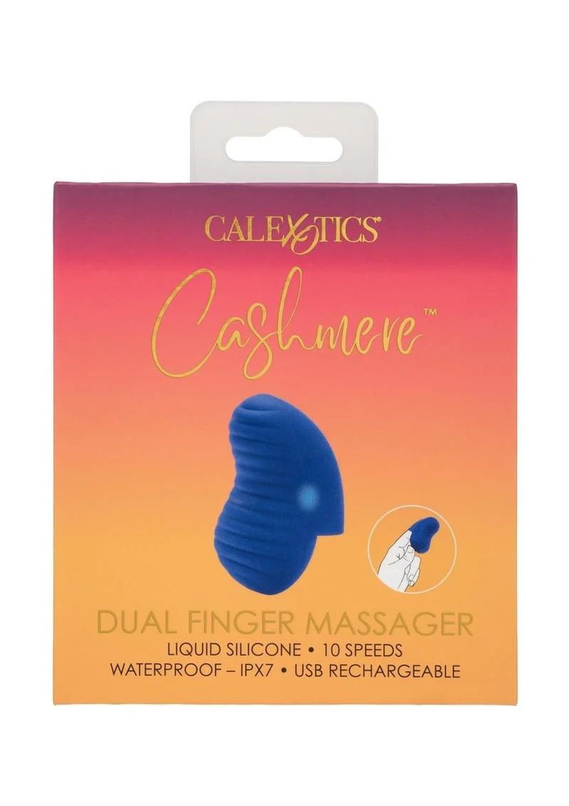 CalExotics Cashmere Dual Finger USB Rechargeable Massager - Image 4