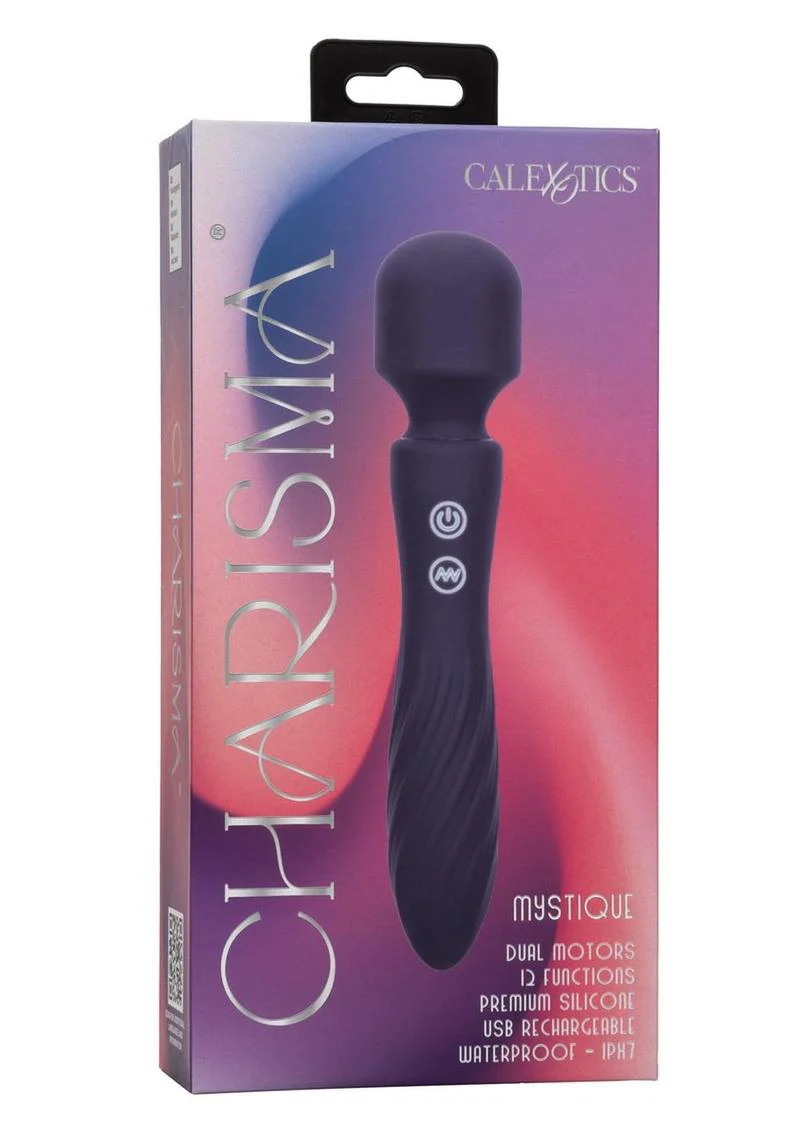 Calexotics Charisma Mystique Rechargeable Silicone Wand Massager - Image 4
