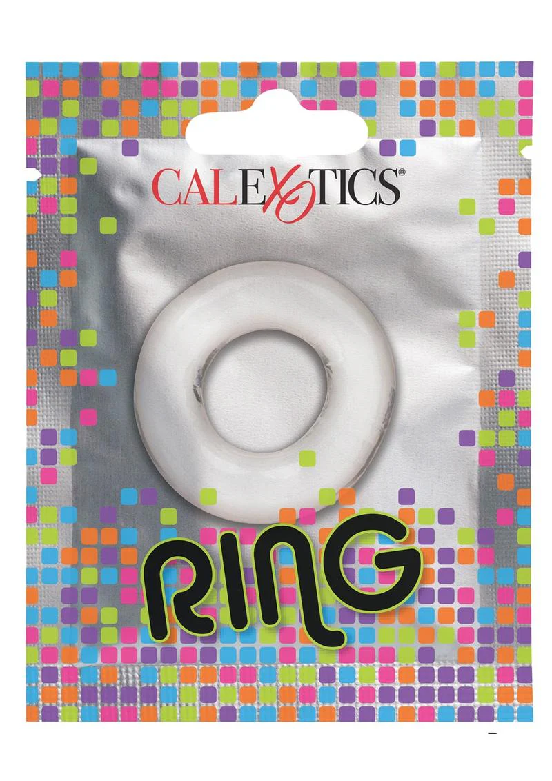 CalExotics Cock Ring Comfortable Stretchy Foil Pack - Image 2