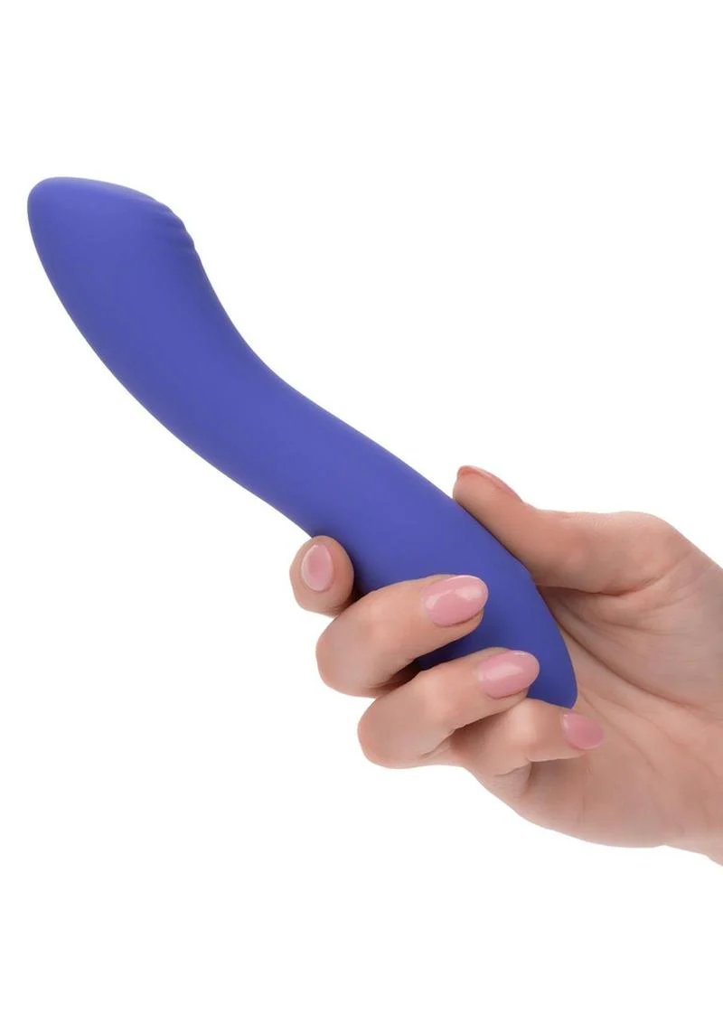 Calexotics Connect Contoured G Rechargeable Silicone App Compatible G-Spot Vibrator with Remote - Image 4