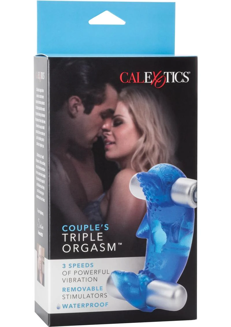 CalExotics Couples Triple Orgasm Vibrating Cock Ring - Image 3