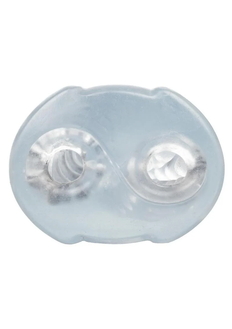 Calexotics Cyclone Dual Ribbed Stroker XL – Clear - Image 2
