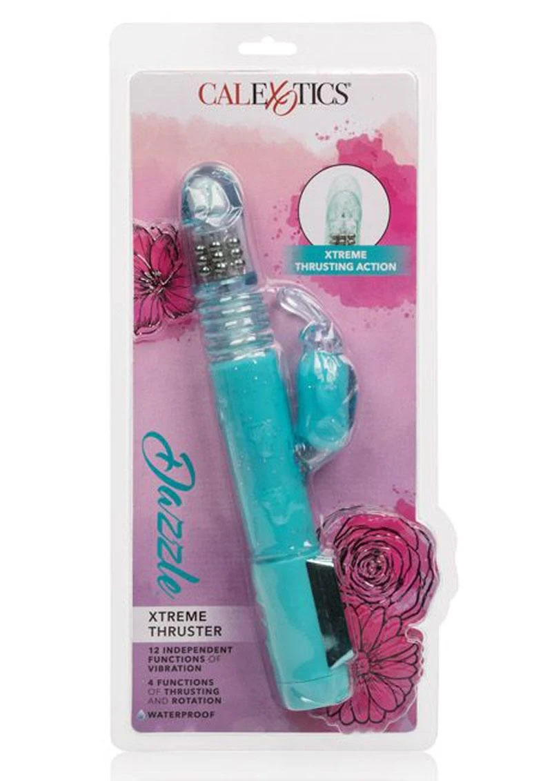 Calexotics Dazzle Xtreme Thruster Beaded Rabbit Vibrator - Image 4