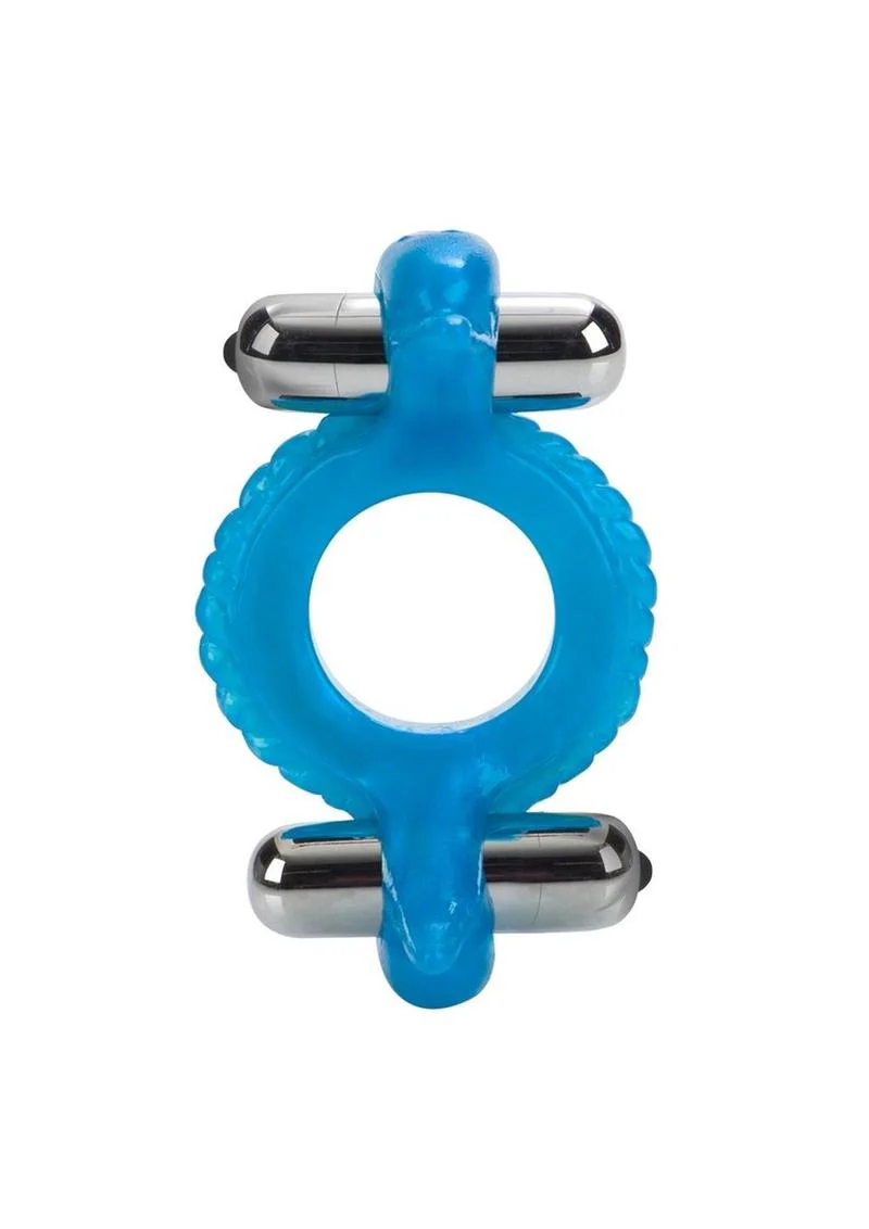CalExotics Double Dolphin Vibrating Cock Ring - Image 2