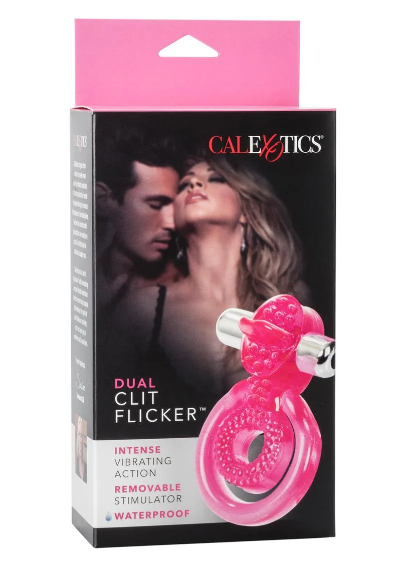 CalExotics Dual Clit Flicker With Removable Waterproof Stimulator - Image 4
