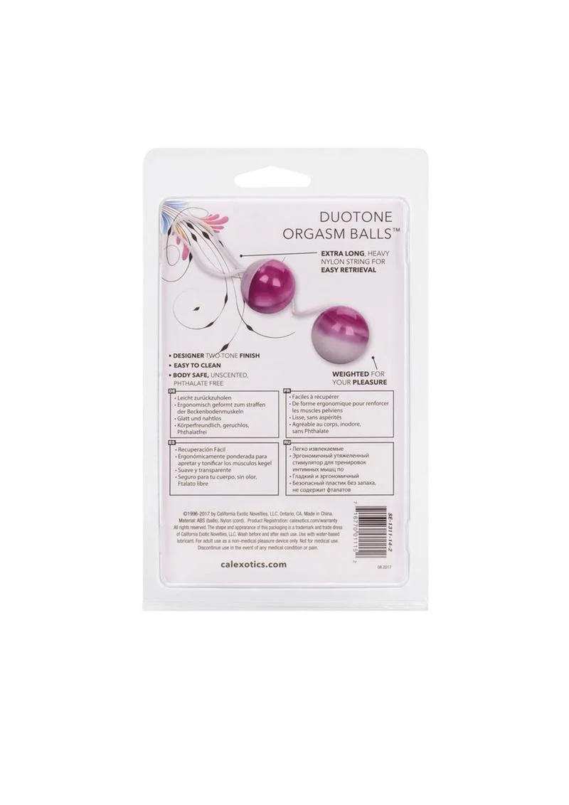 CalExotics Duotone Orgasm Balls Designer Two Tone - Image 4