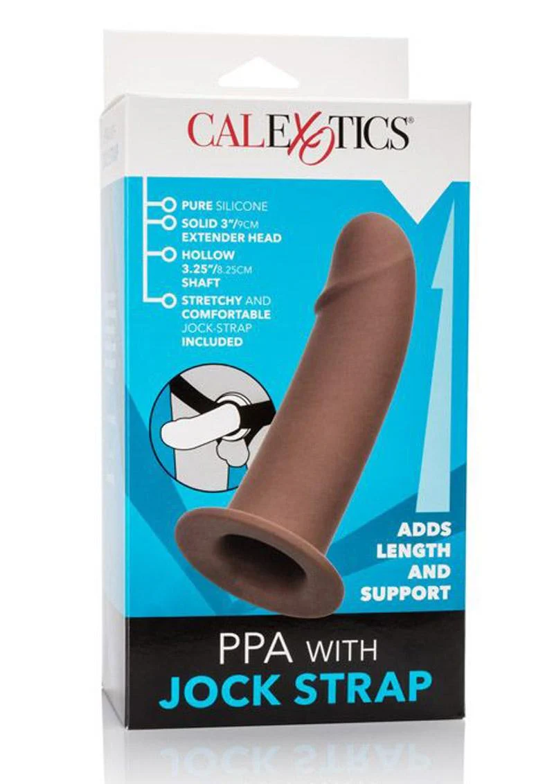 CalExotics Easy to Clean PPA Penis Pump Extender with Jock Strap - Image 4