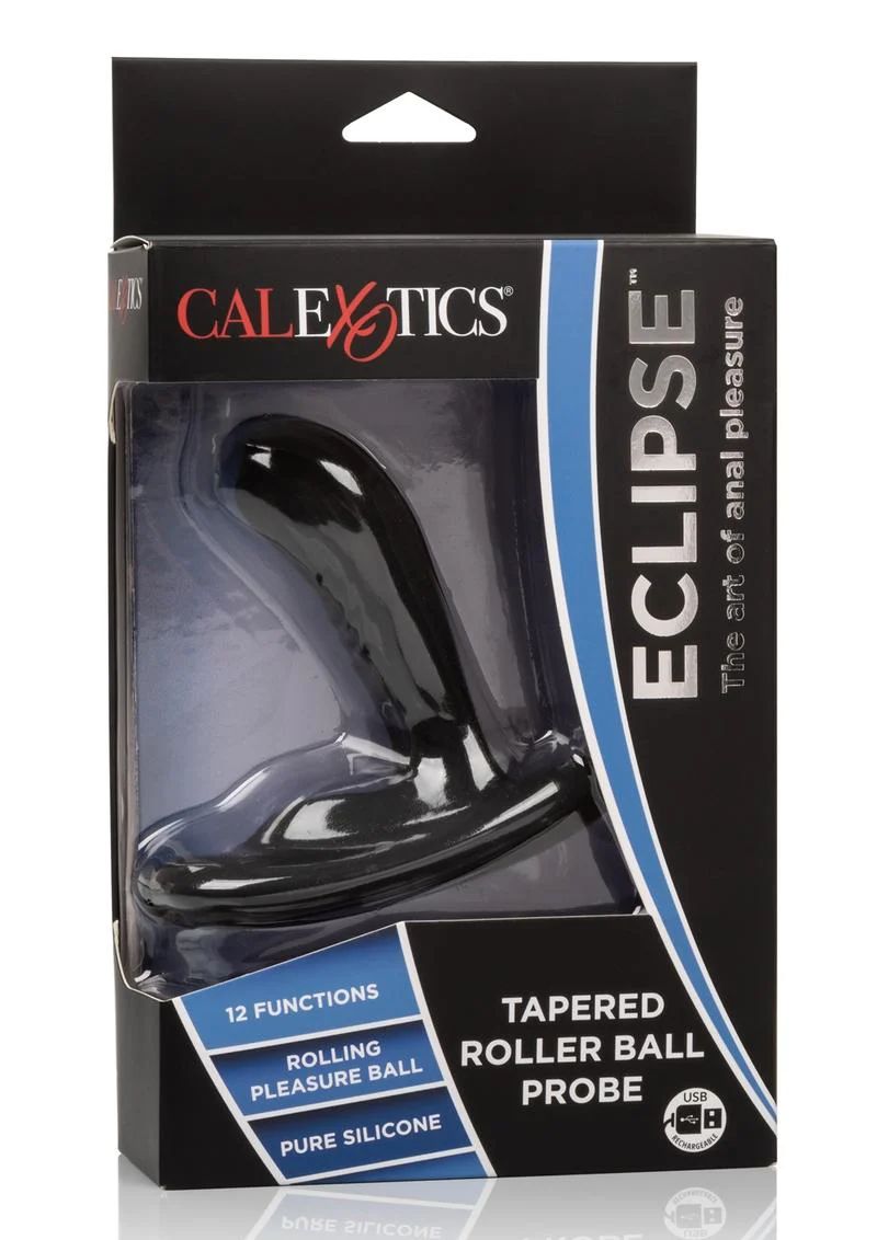 CalExotics Eclipse Tapered Roller Ball Probe Anal Plug - Image 4