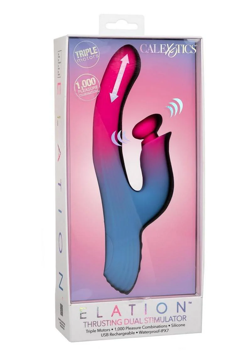 CalExotics Elation Thrusting Dual Stimulator - Image 4