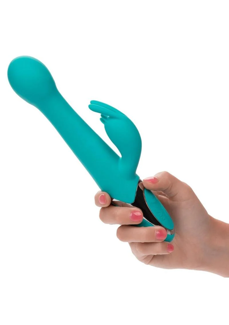 Calexotics Enchanted Oscillate Rechargeable Silicone Rabbit Vibrator - Image 3
