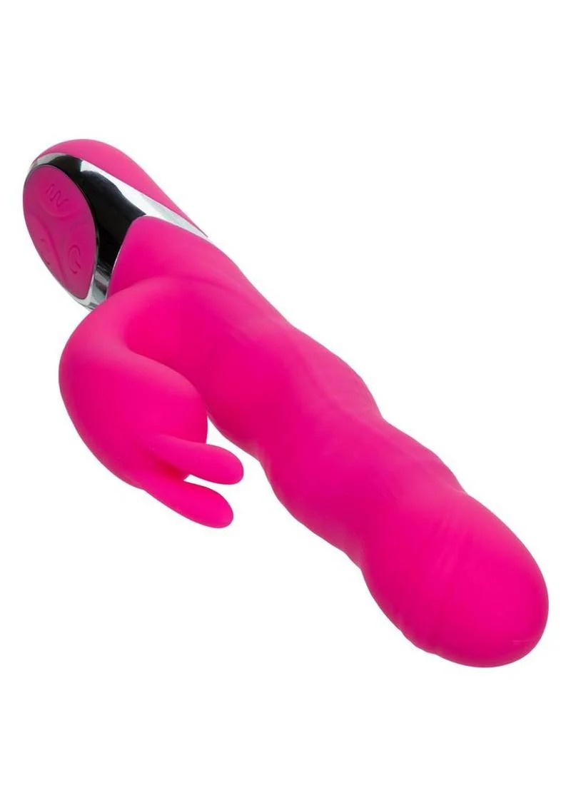 CalExotics Enchanted Wave Action Bunny Rechargeable Vibrator - Image 2