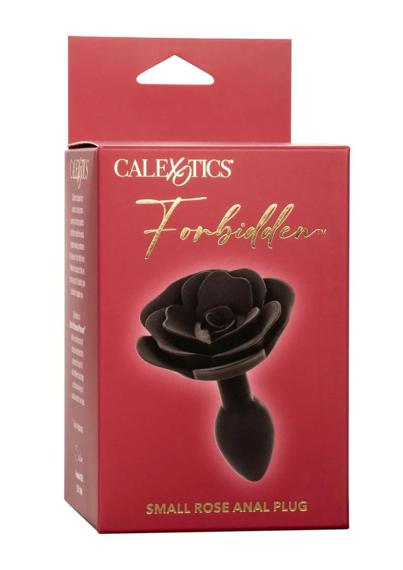 CalExotics Forbidden Rose Large Silicone Anal Plug - Image 7