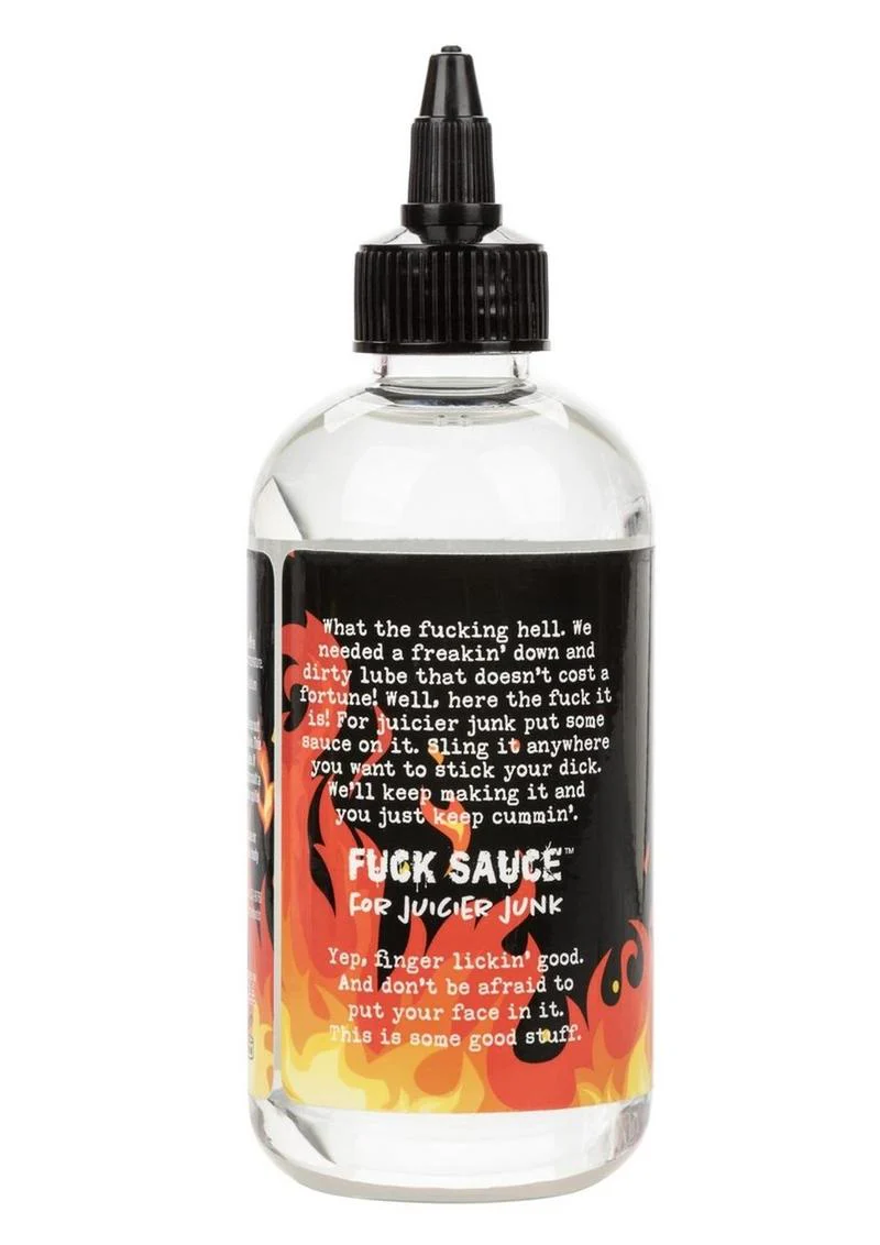 CalExotics Fuck Sauce Warming Cinnamon Flavored Lubricant - Image 3
