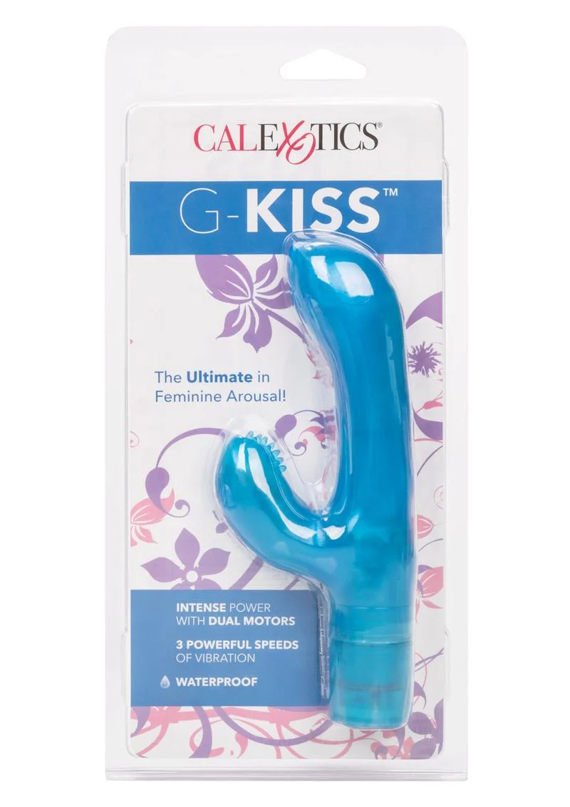 CalExotics G-Kiss Dual Motor Waterproof Pleasure Vibrator - Image 10