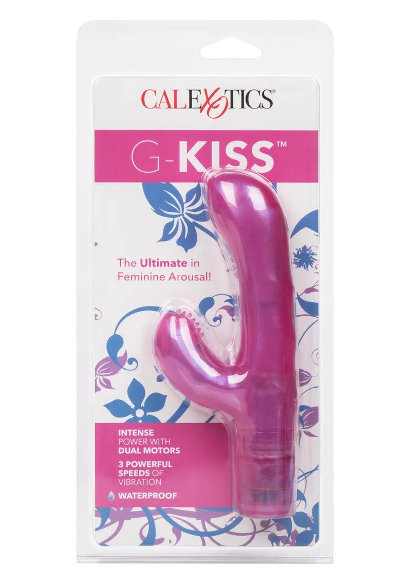CalExotics G-Kiss Dual Motor Waterproof Pleasure Vibrator - Image 11