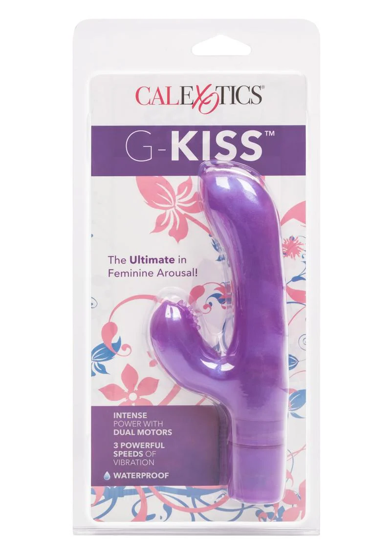 CalExotics G-Kiss Dual Motor Waterproof Pleasure Vibrator - Image 12