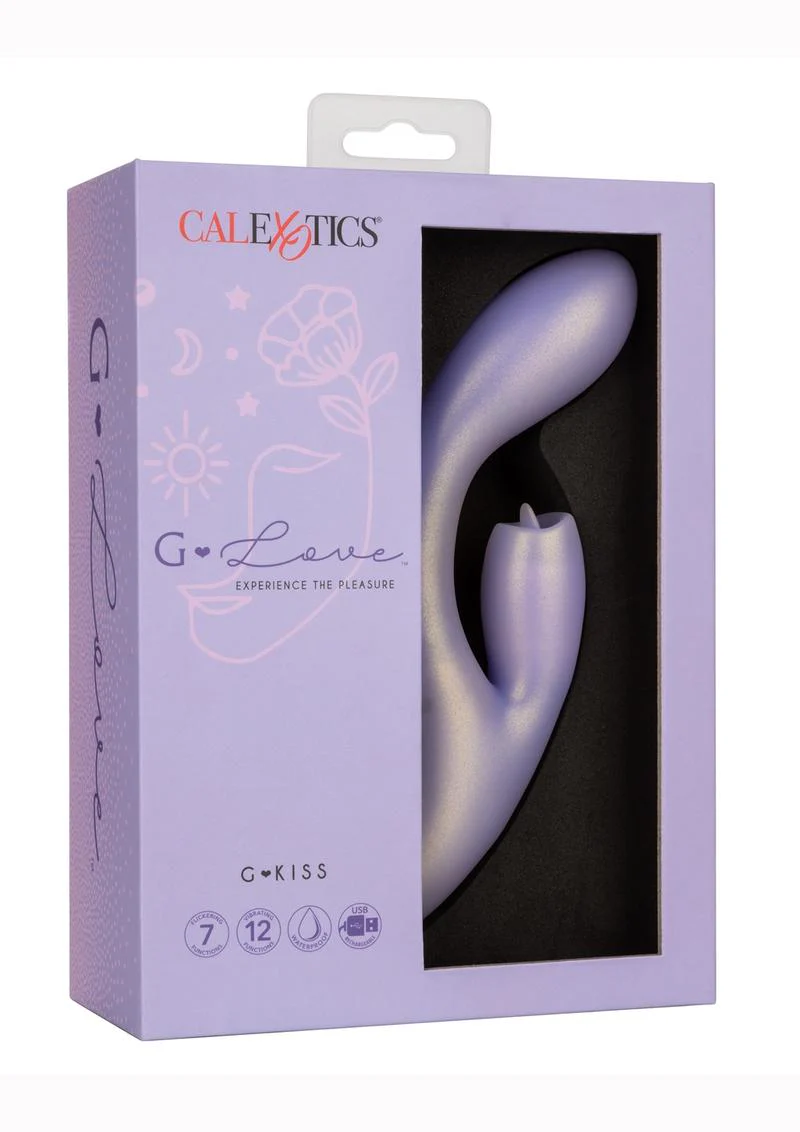 CalExotics G-Love G-Kiss Rechargeable Silicone Dual-Stimulating Massager - Image 4