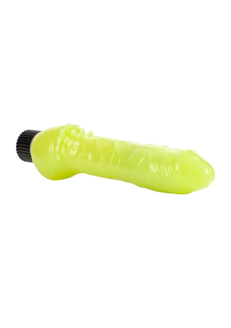 CalExotics Glow-In-The-Dark Jelly Waterproof Multi-Speed Vibrator - Image 2