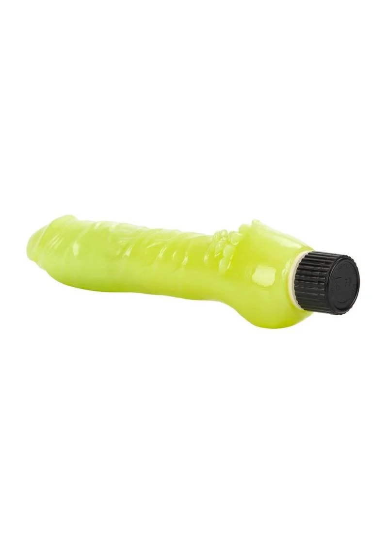 CalExotics Glow-In-The-Dark Jelly Waterproof Multi-Speed Vibrator - Image 3