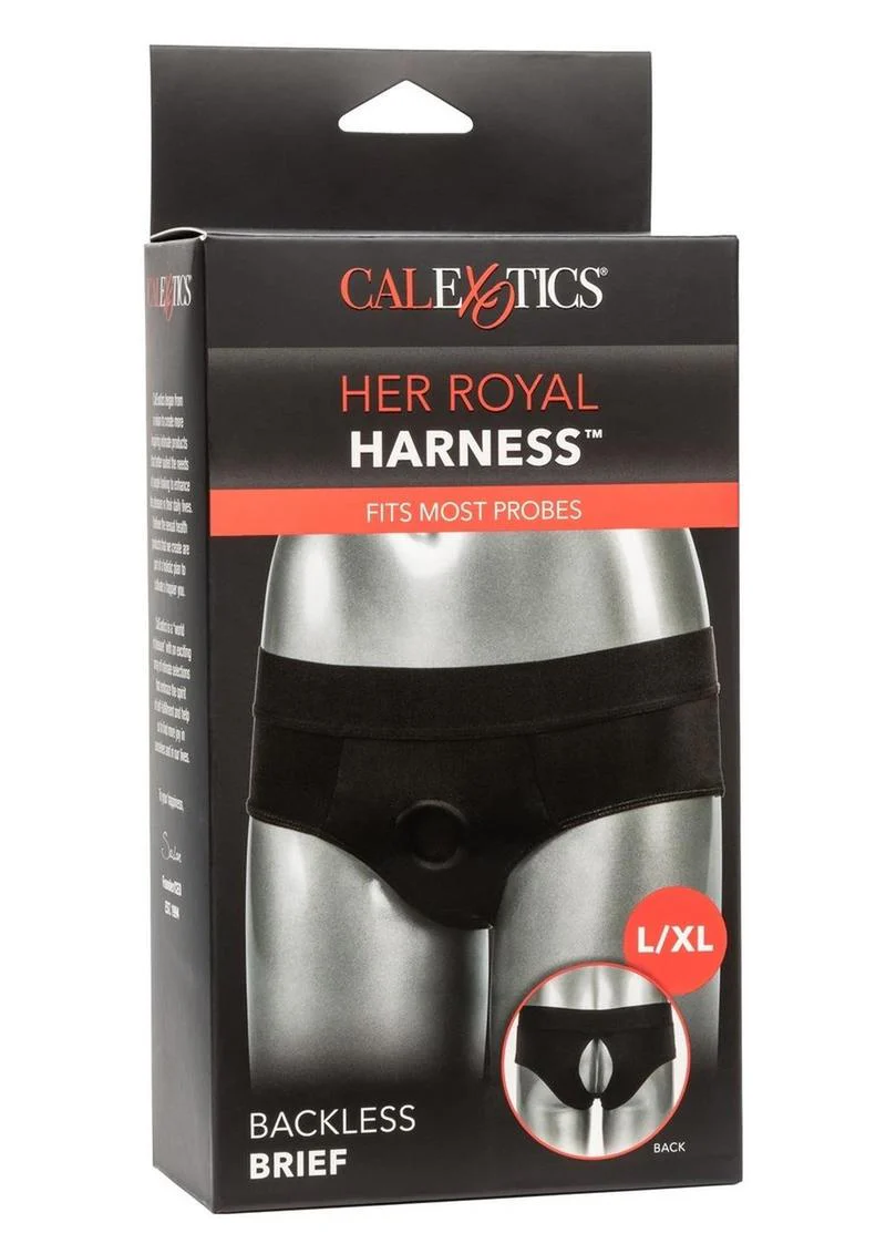 CalExotics Her Royal Harness Backless Brief - Image 8