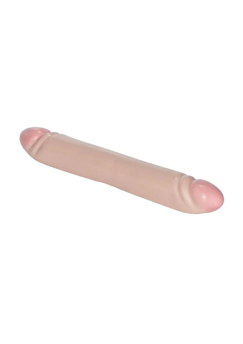 CalExotics Ivory Duo Smooth Double Dong - Image 2