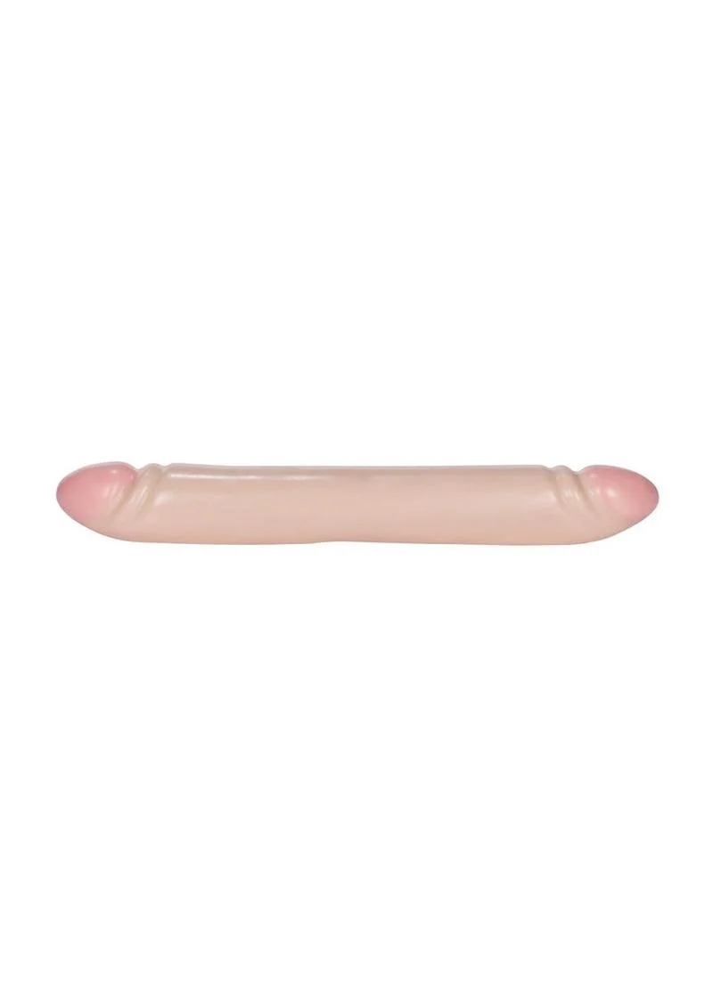CalExotics Ivory Duo Smooth Double Dong - Image 3