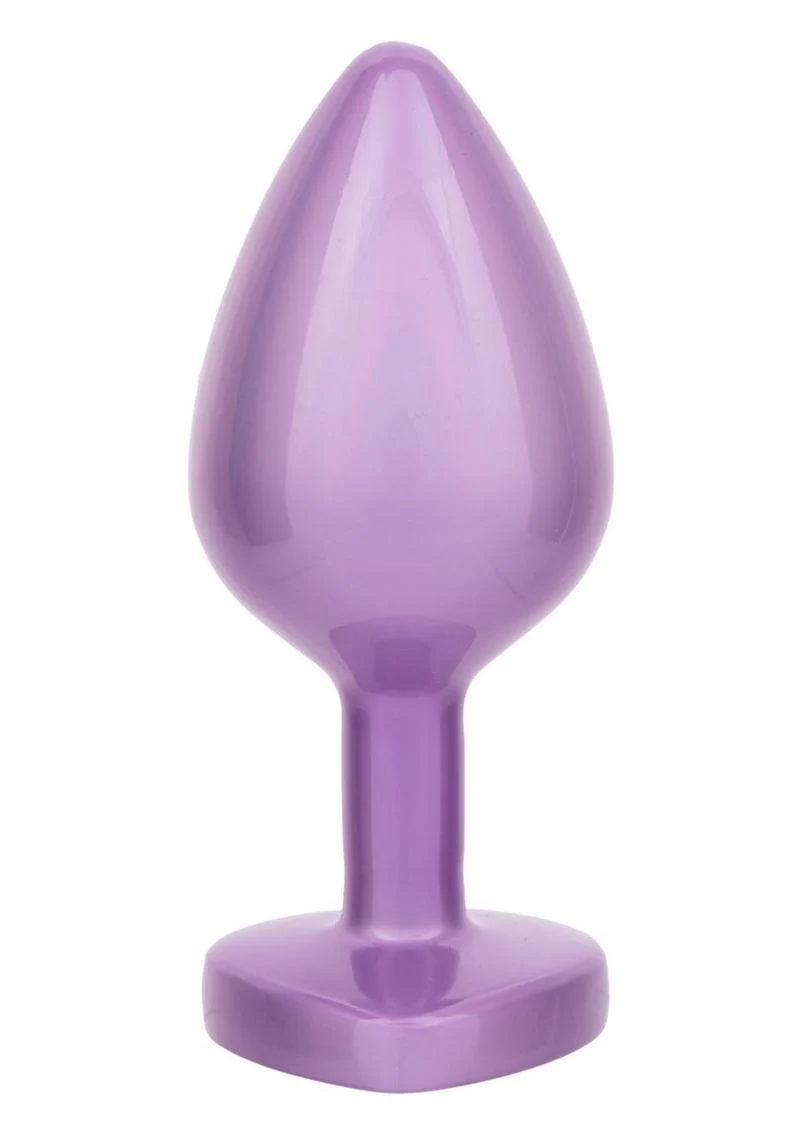 Calexotics Jewel Amethyst Heart Plug - Image 4