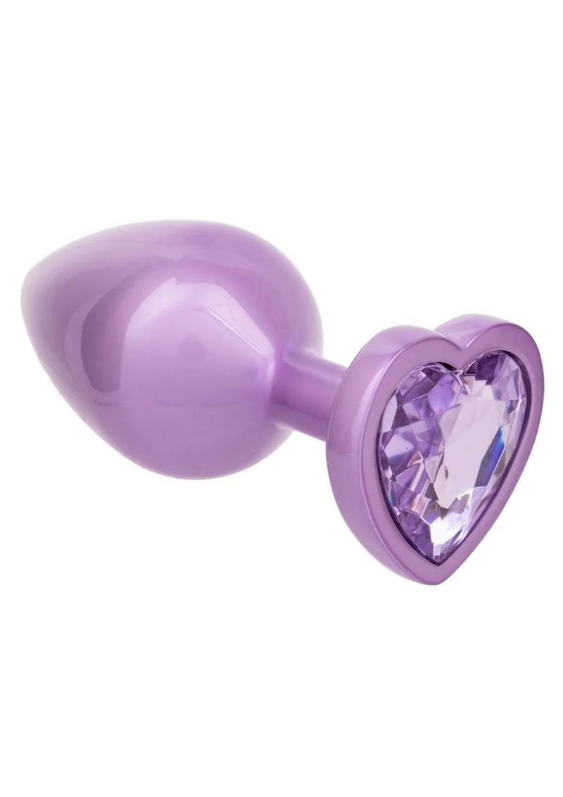Calexotics Jewel Amethyst Heart Plug - Image 5