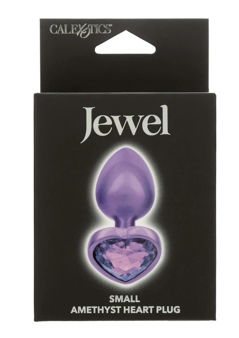 Calexotics Jewel Amethyst Heart Plug - Image 8