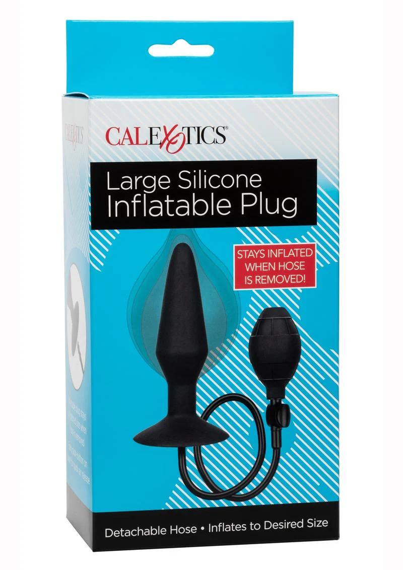 CalExotics Large Silicone Inflatable Plug - Image 4