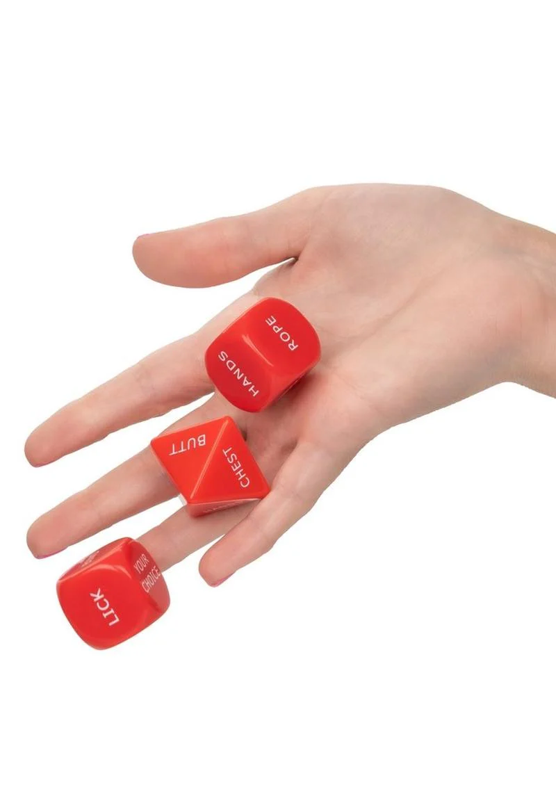 CalExotics Let's Get Kinky Dice Bondage Game - Image 2