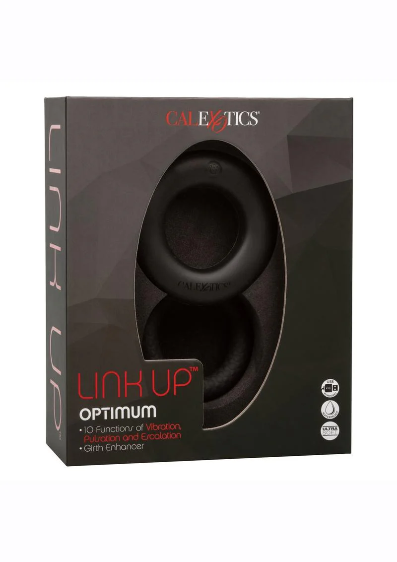 CalExotics Link Up Optimum Silicone Cock Ring - Image 3