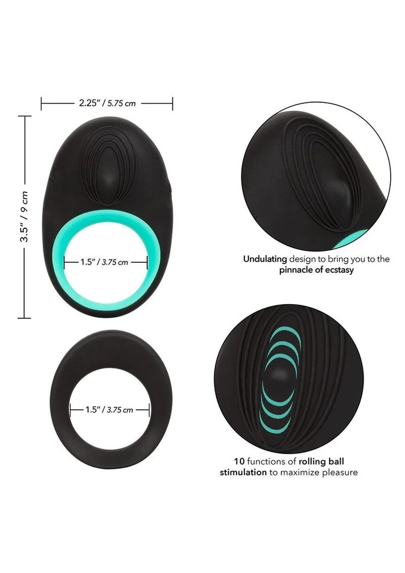 CalExotics Link Up Pinnacle Vibrating Cock Ring - Image 3