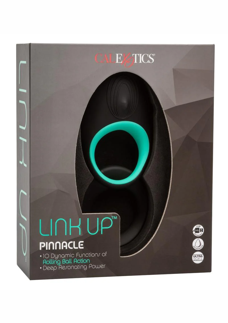 CalExotics Link Up Pinnacle Vibrating Cock Ring - Image 4